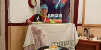 #JuegosBonaerenses2026 AGUSTÍN RÍOS REPRESENTÓ A MARCOS PAZ EN COCINA CON UNA CARBONADA