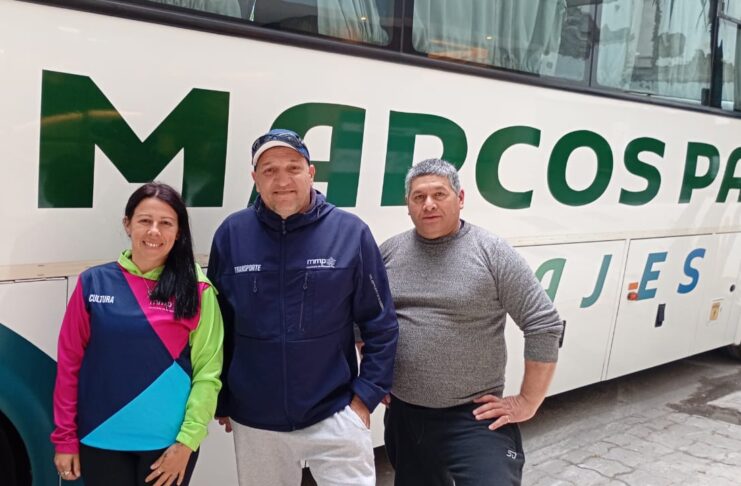 MARCOS PAZ REALIZÓ TODOS LOS TRASLADOS A MDQ CON TRANSPORTE MUNICIPAL