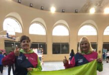 ADRIANA SAMPIETRO Y MIRTA DE LA COLINA OBTUVIERON EL CUARTO PUESTO EN PENTATLÓN